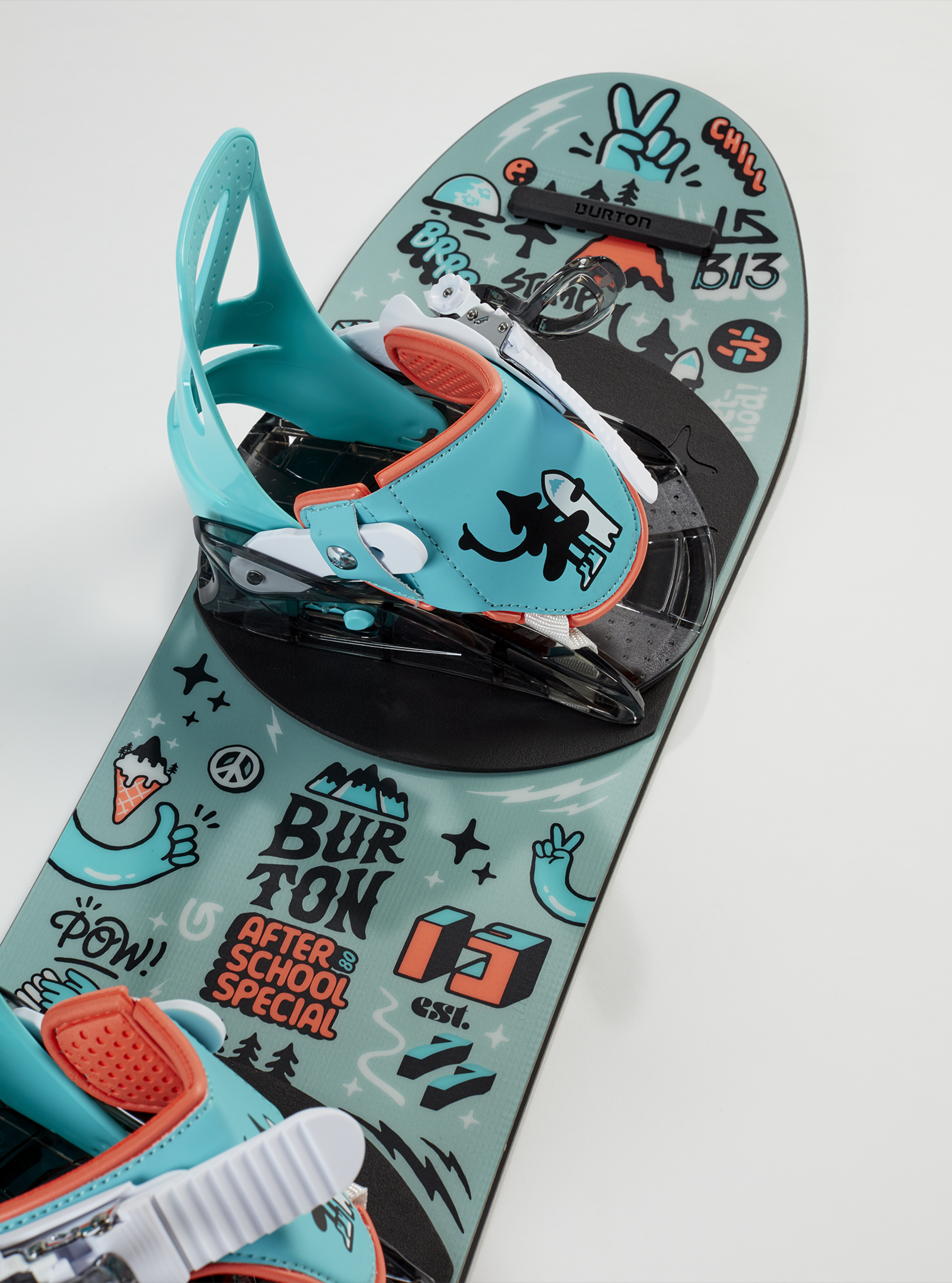 キッズ Burton アフタースクール スペシャル スノーボード&バインディングセット