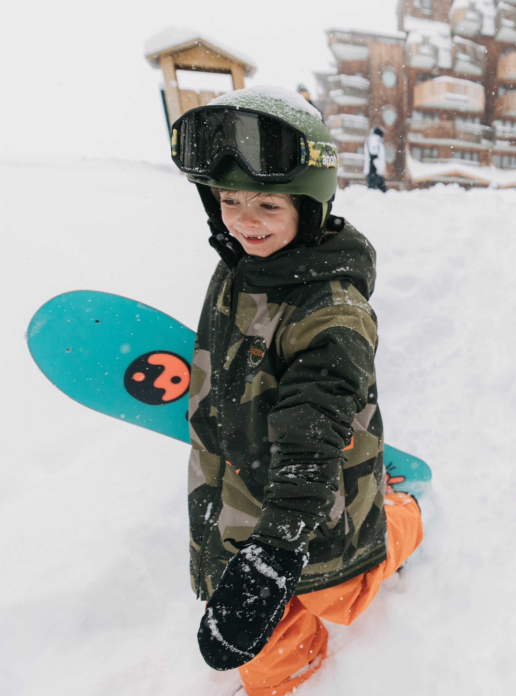 キッズ Burton アフタースクール スペシャル スノーボード&バインディングセット