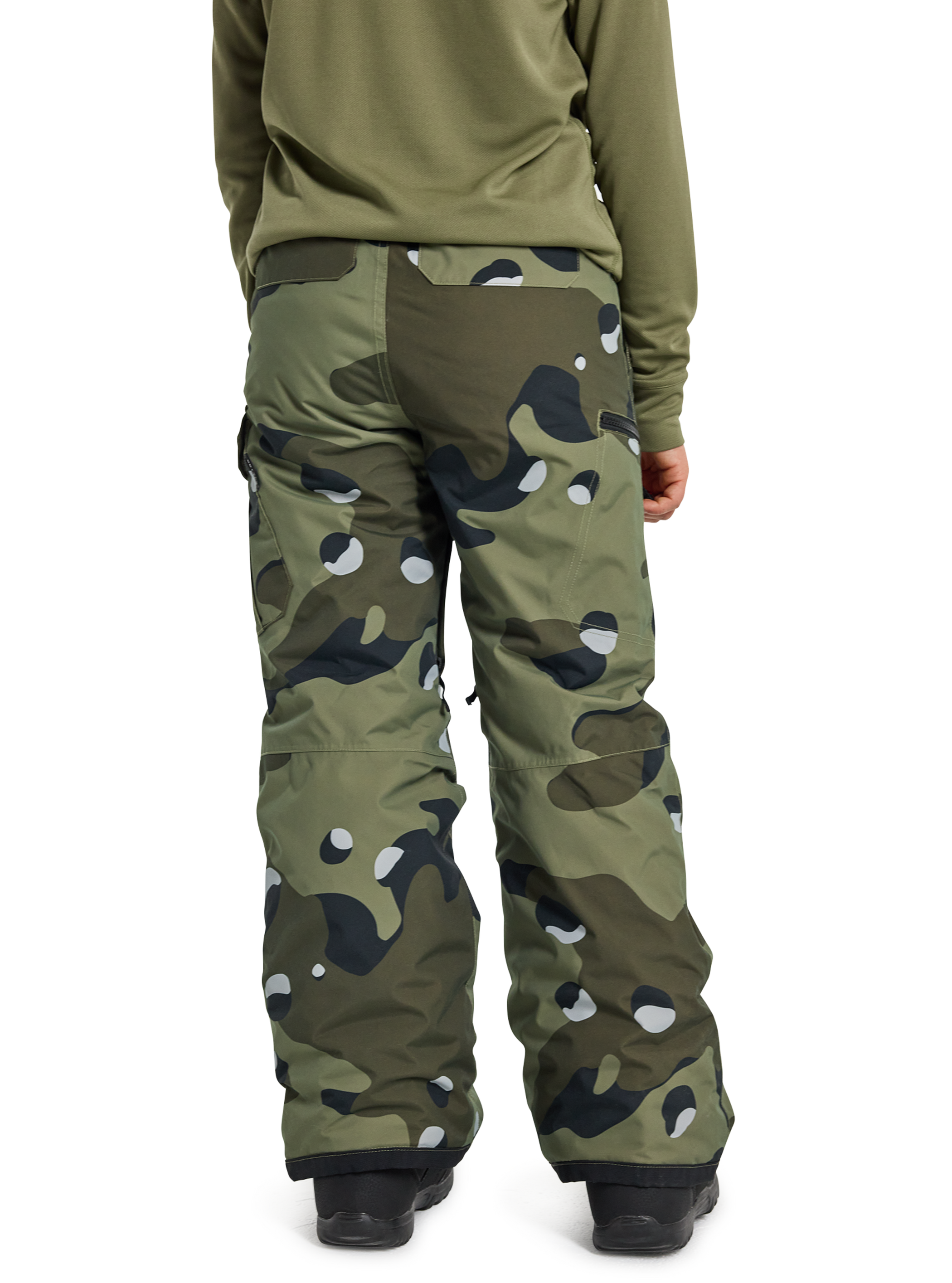Product image of Boys' Burton Exile 2L Cargo Pants[Variant:Forest Moss Cookie Camo]