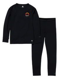 Product image of Kids' Burton Lightweight Base Layer Set[Variant:True Black]