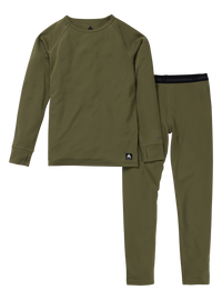 Product image of Kids' Burton Lightweight Base Layer Set[Variant:Forest Moss]