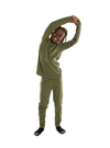 Product image of Kids' Burton Lightweight Base Layer Set[Variant:Forest Moss]
