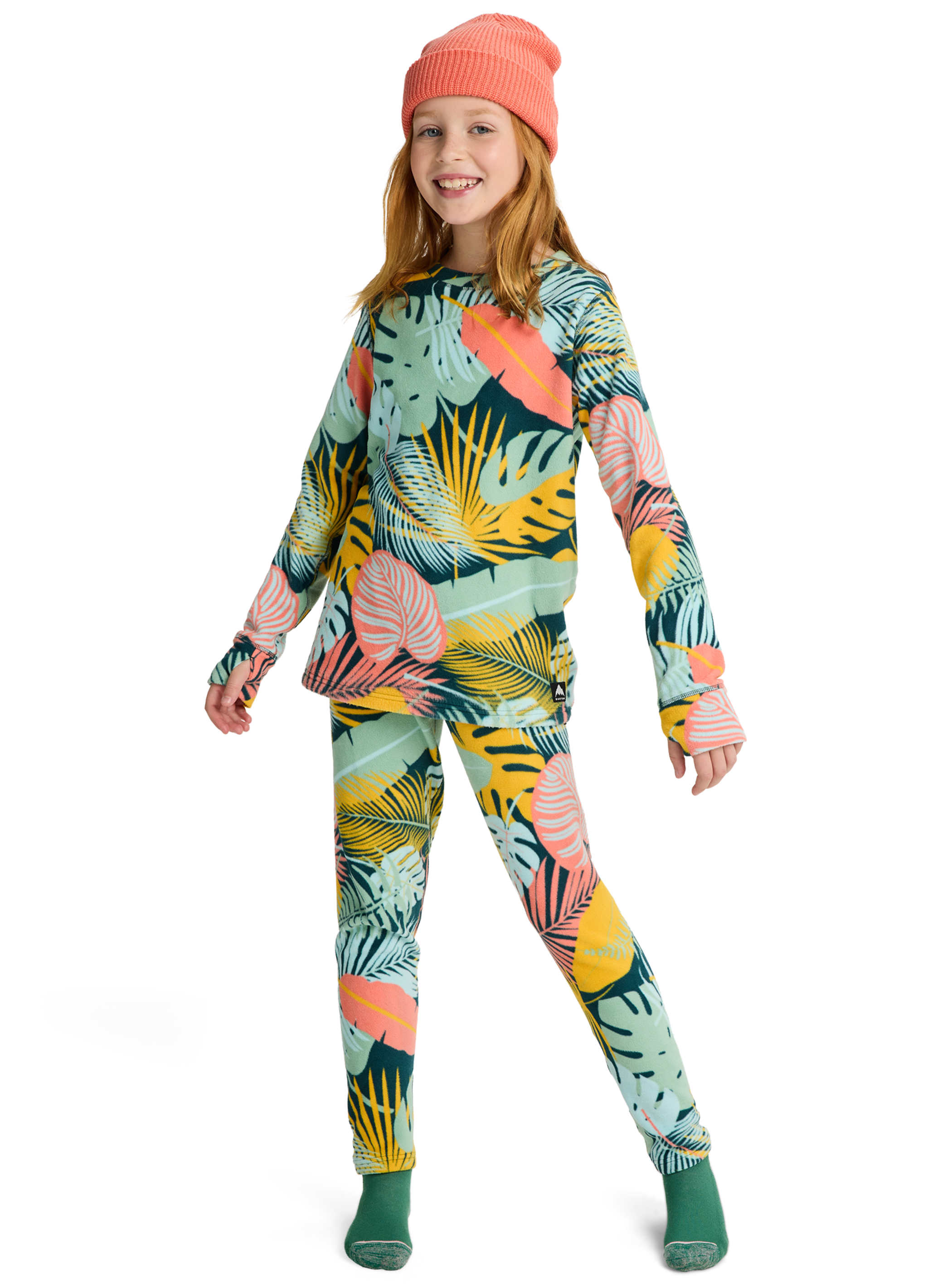 キッズ Burton フリース ベースレイヤー セット