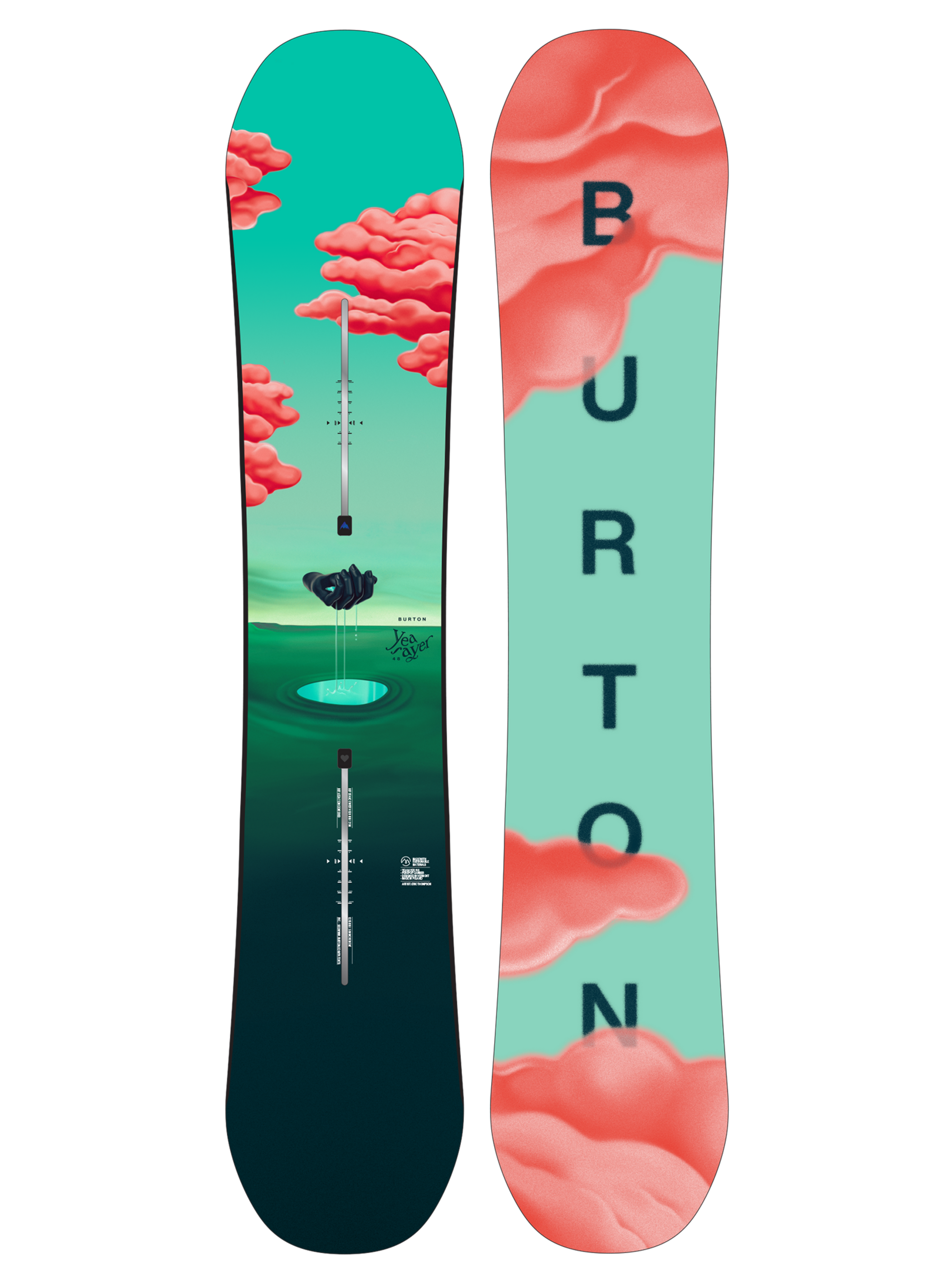 Product image of Women's Burton Yeasayer Camber Snowboard[Variant:Graphic (2025)]