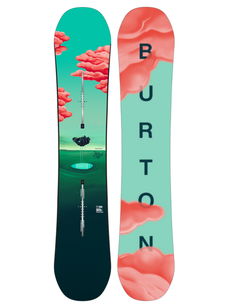 Women's Burton Yeasayer Camber Snowboard 2026