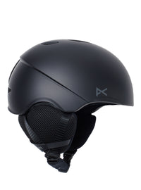 Product image of Men's Anon Helo Round Fit Ski & Snowboard Helmet[Variant:Black]
