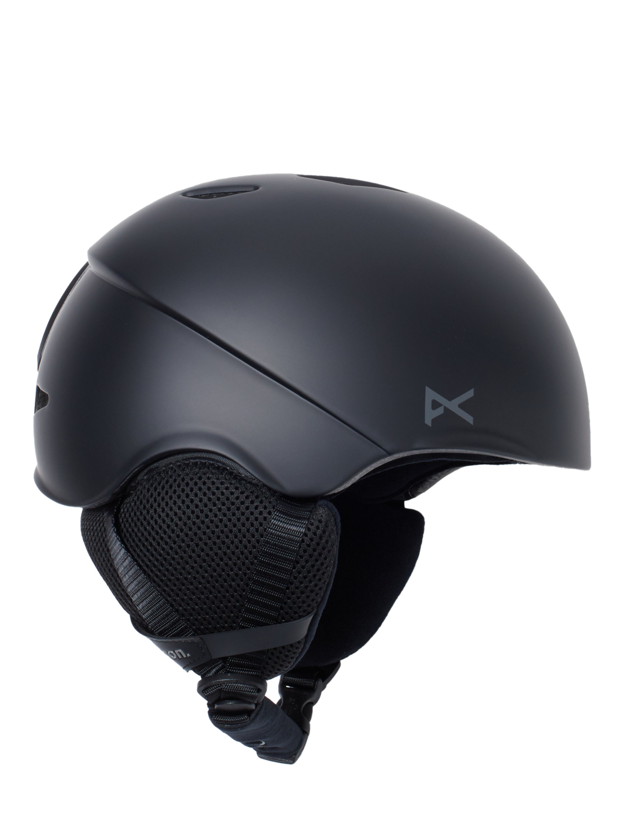 Product image of Men's Anon Helo Round Fit Ski & Snowboard Helmet[Variant:Black]