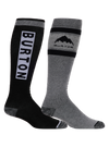 Product image of Men's Burton Weekend Midweight Socks (2 Pack)[Variant:True Black]