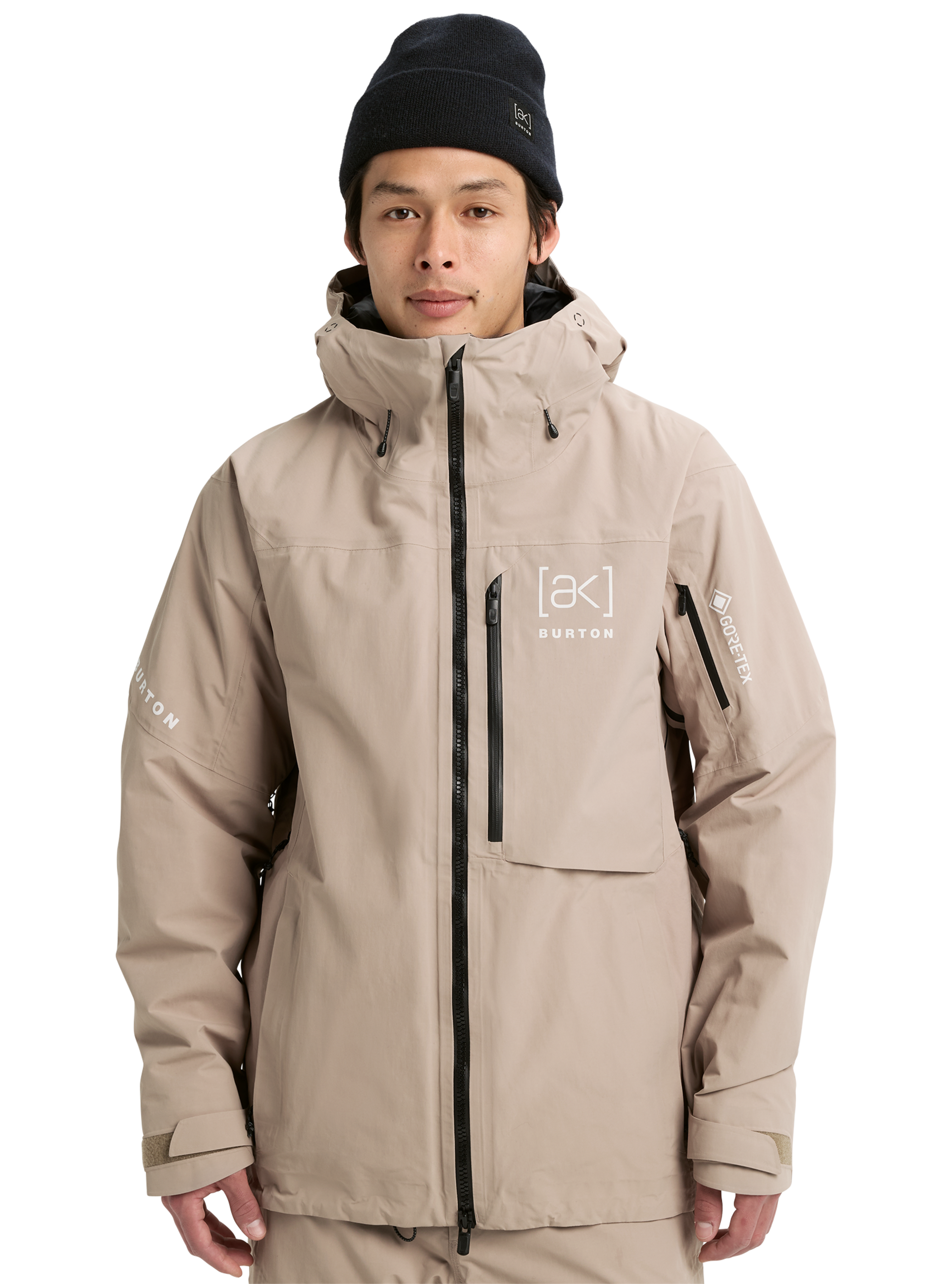 Product image of Men's Burton [ak] Helitack GORE‑TEX 2L Stretch Jacket[Variant:Summit Taupe]