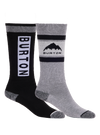 Product image of Kids' Burton Weekend Midweight Socks (2 Pack)[Variant:True Black]