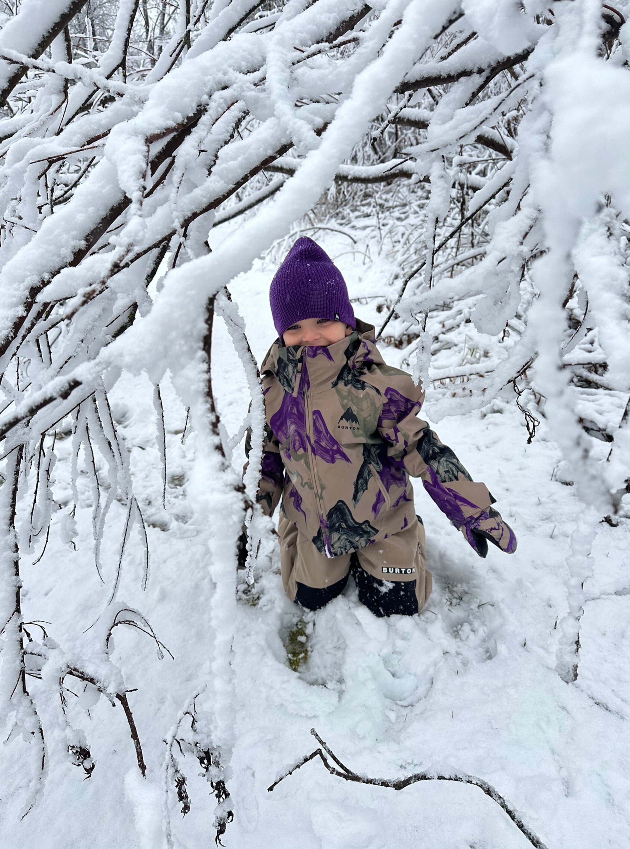Product image of Toddlers' Burton Mini Mittens[Variant:Hallucinate]