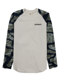 Product image of Men's Burton Roadie Base Layer Tech T-Shirt (Sample)[Variant:Stout White / Graffiti Camo]