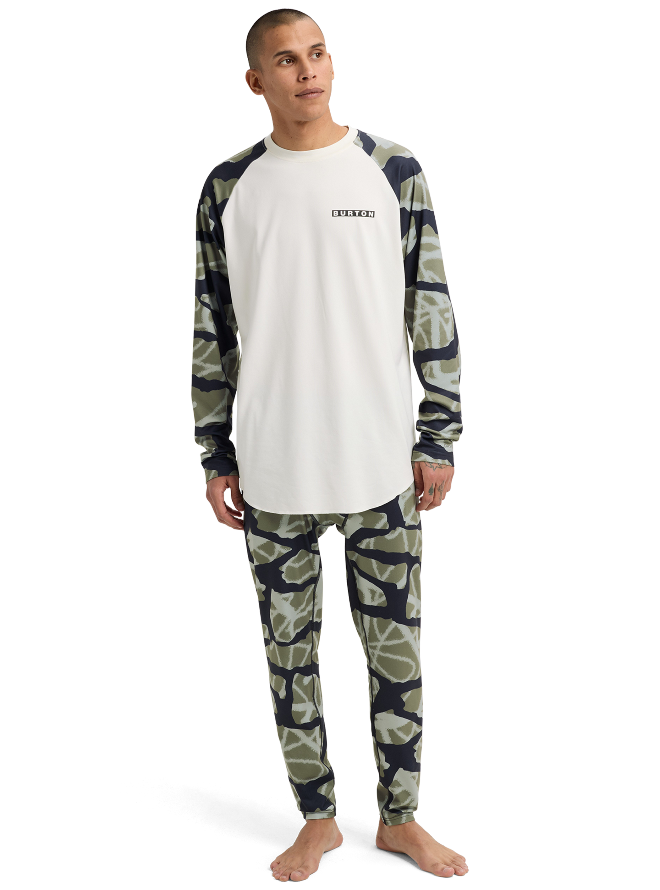 【サンプル】メンズ Burton ローディー ベースレイヤー テック Tシャツ