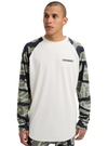 Product image of Men's Burton Roadie Base Layer Tech T-Shirt[Variant:Stout White / Graffiti Camo]