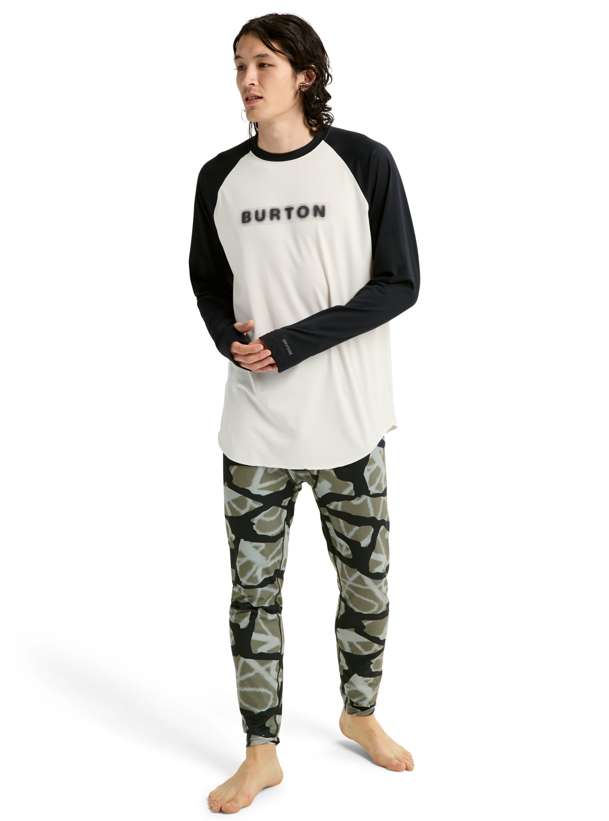 メンズ Burton ローディー ベースレイヤー テック Tシャツ