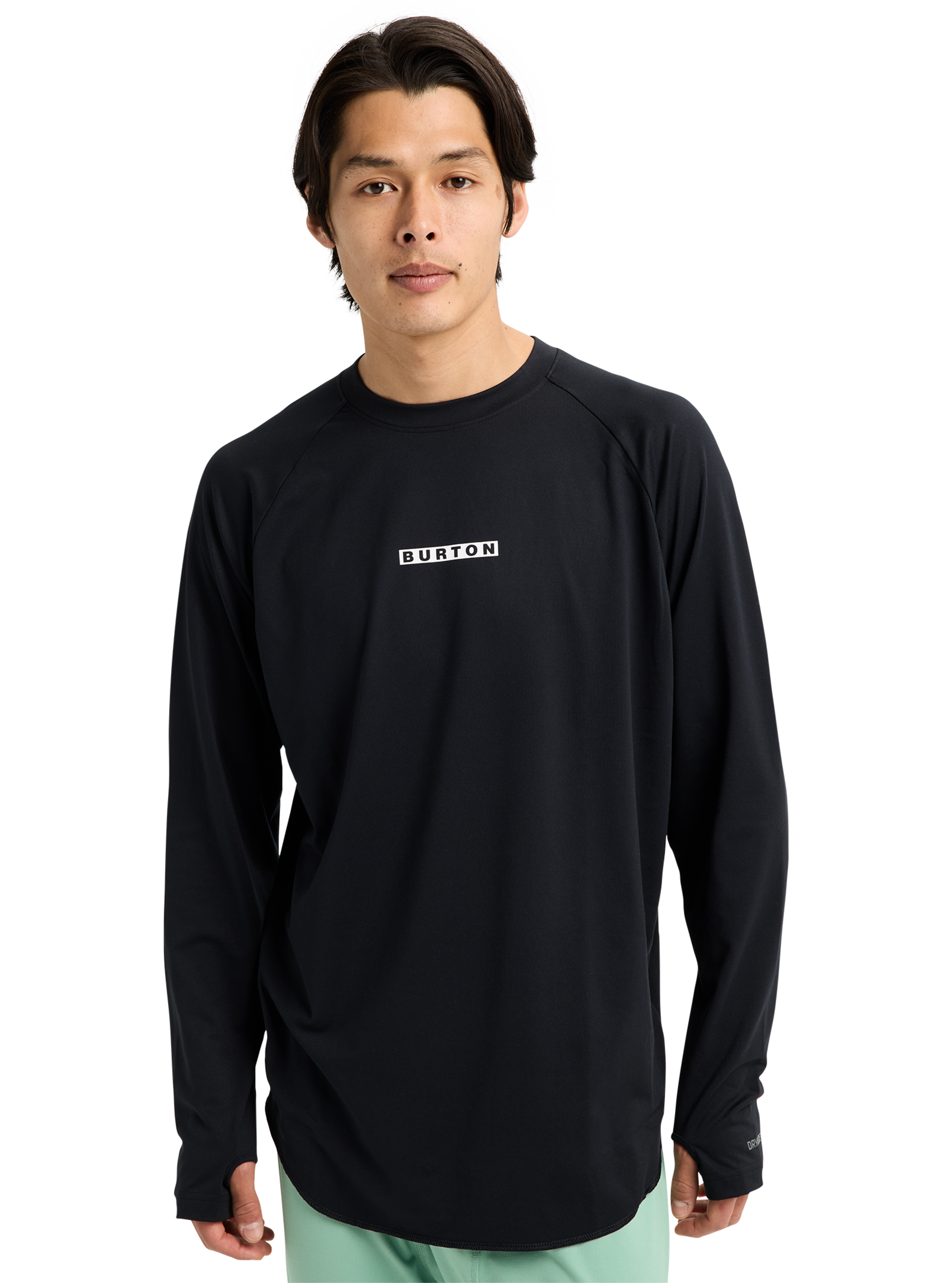 Product image of Men's Burton Roadie Base Layer Tech T-Shirt[Variant:True Black]