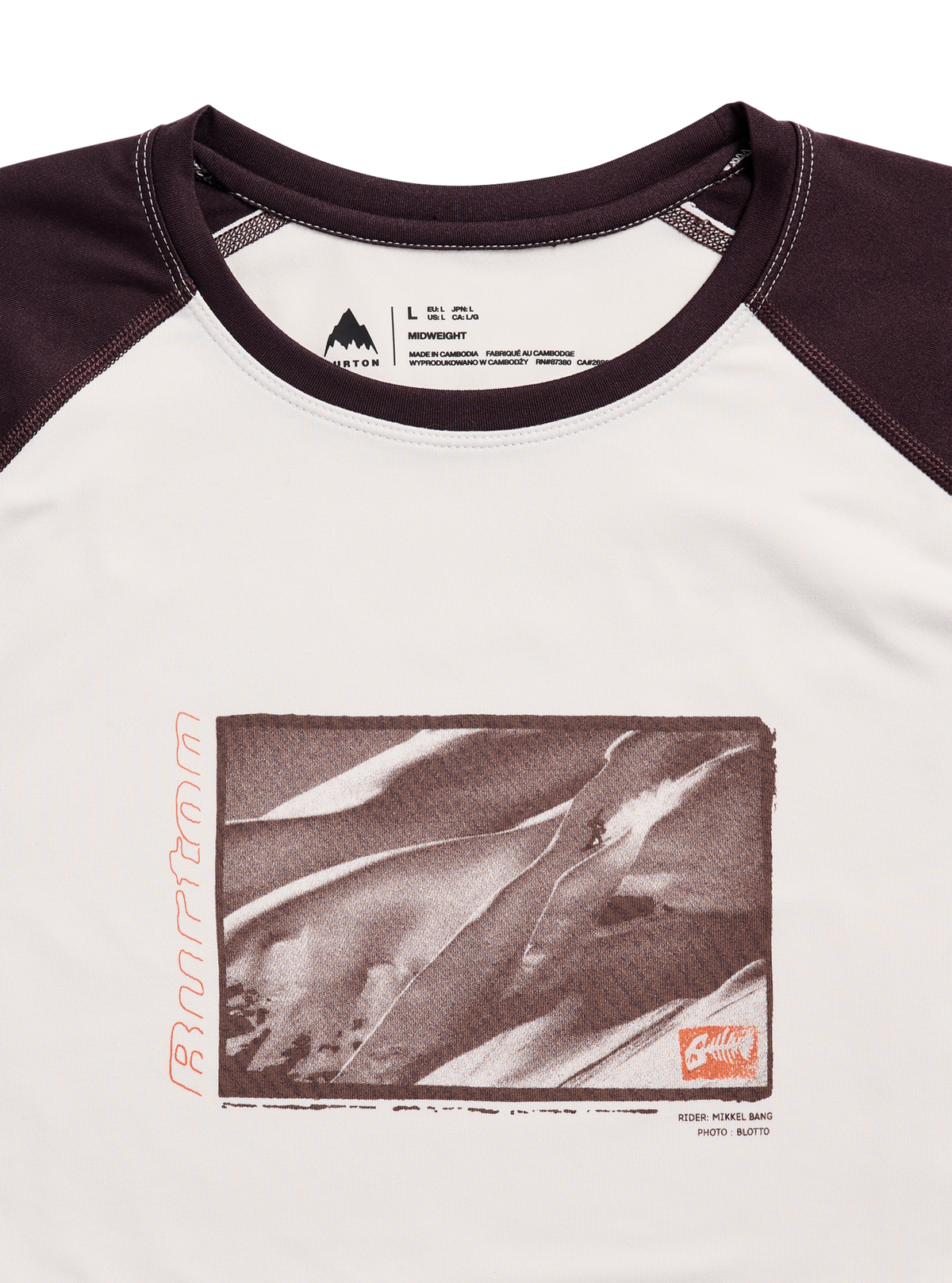 メンズ Burton ローディー ベースレイヤー テック Tシャツ