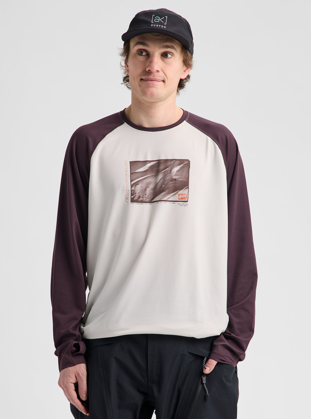 メンズ Burton ローディー ベースレイヤー テック Tシャツ