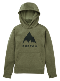 Product image of Kids' Burton Oak Pullover Hoodie (Sample)[Variant:Forest Moss Heather]