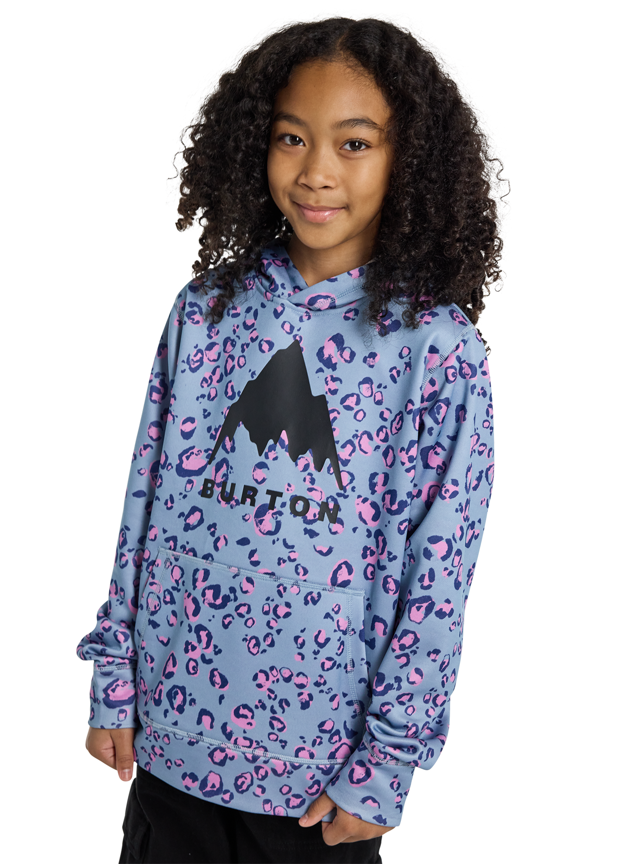 Product image of Kids' Burton Oak Pullover Hoodie[Variant:Cheetah]