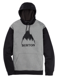 Product image of Men's Burton Oak Pullover Hoodie[Variant:Gray Heather / True Black]