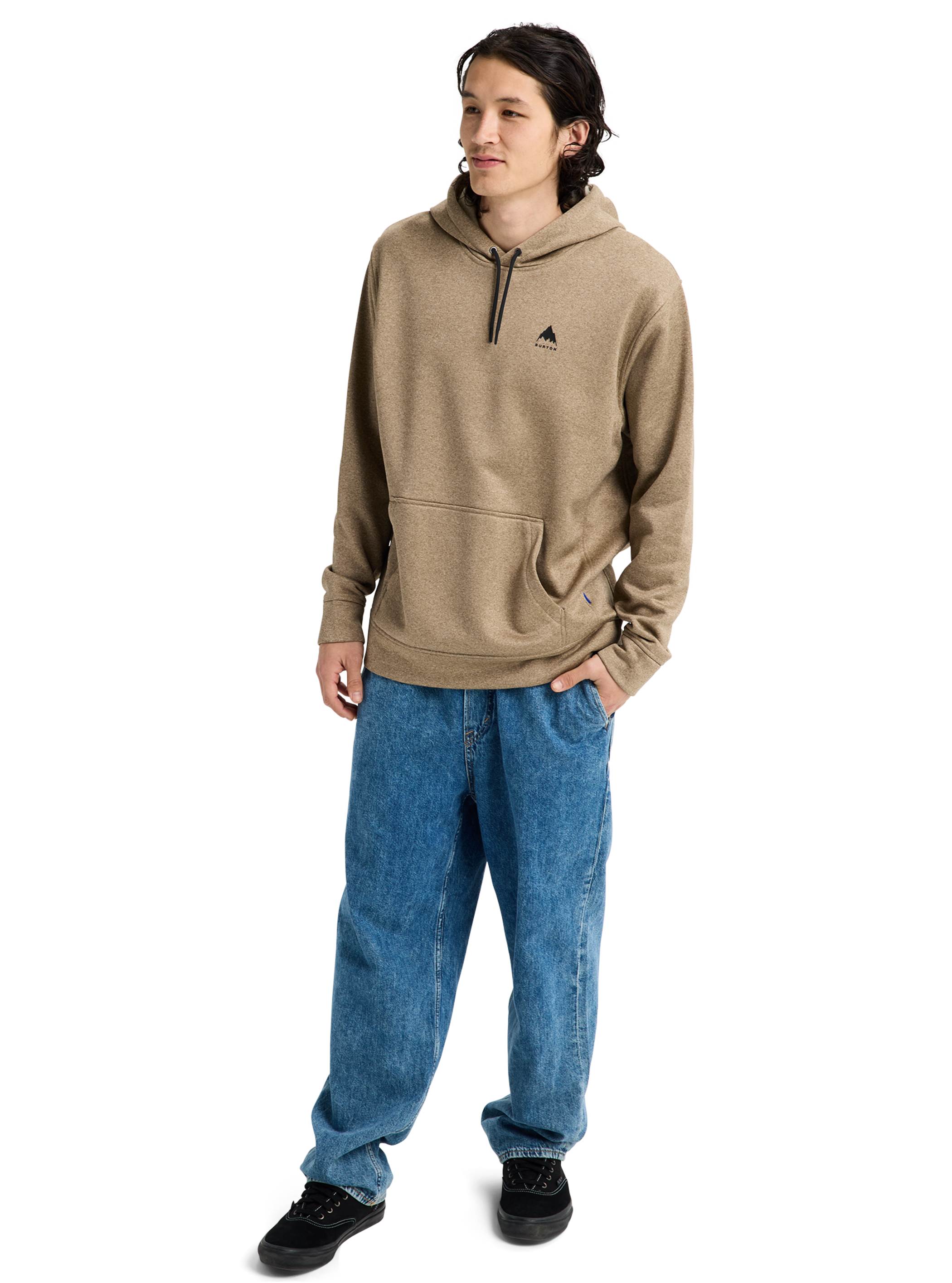 メンズ Burton オーク プルオーバーフーディー