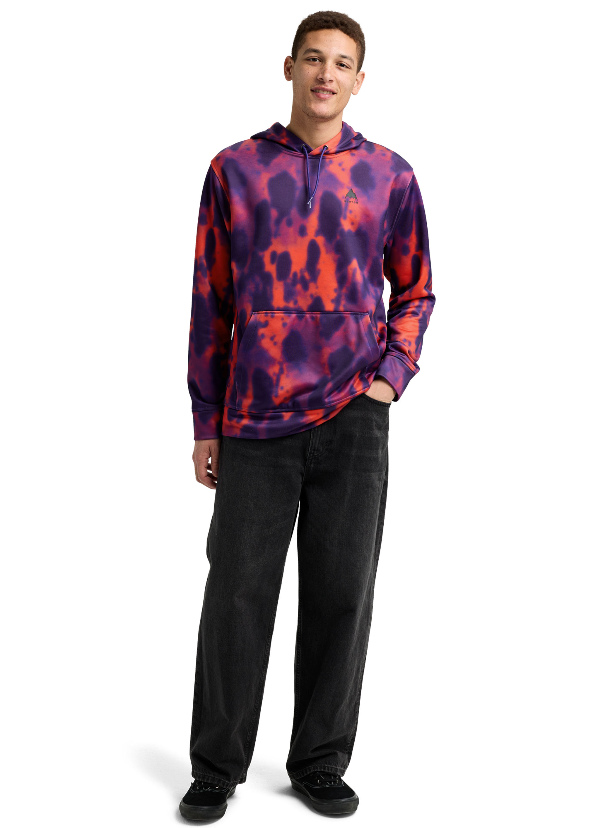 メンズ Burton オーク プルオーバーフーディー