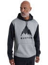 Product image of Men's Burton Oak Pullover Hoodie[Variant:Gray Heather / True Black]
