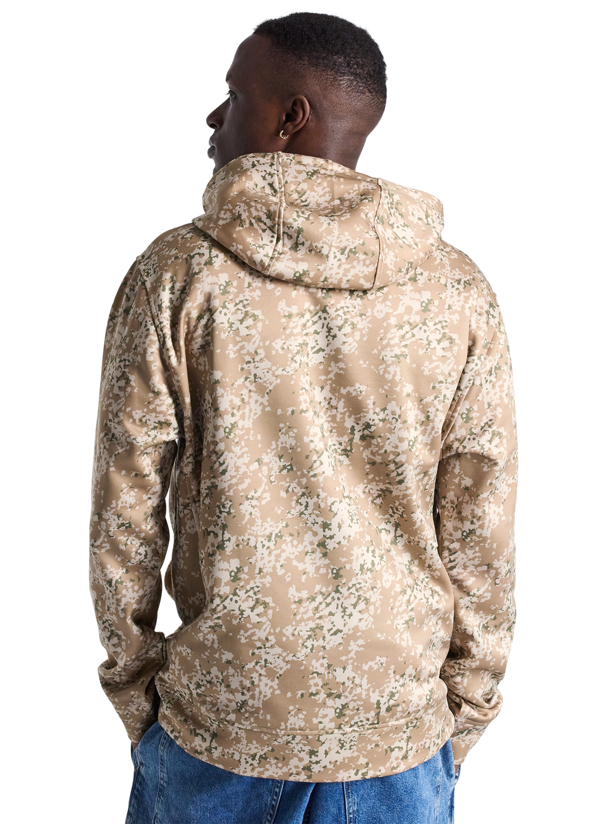 Product image of Men's Burton Oak Pullover Hoodie[Variant:Snowfall Camo]