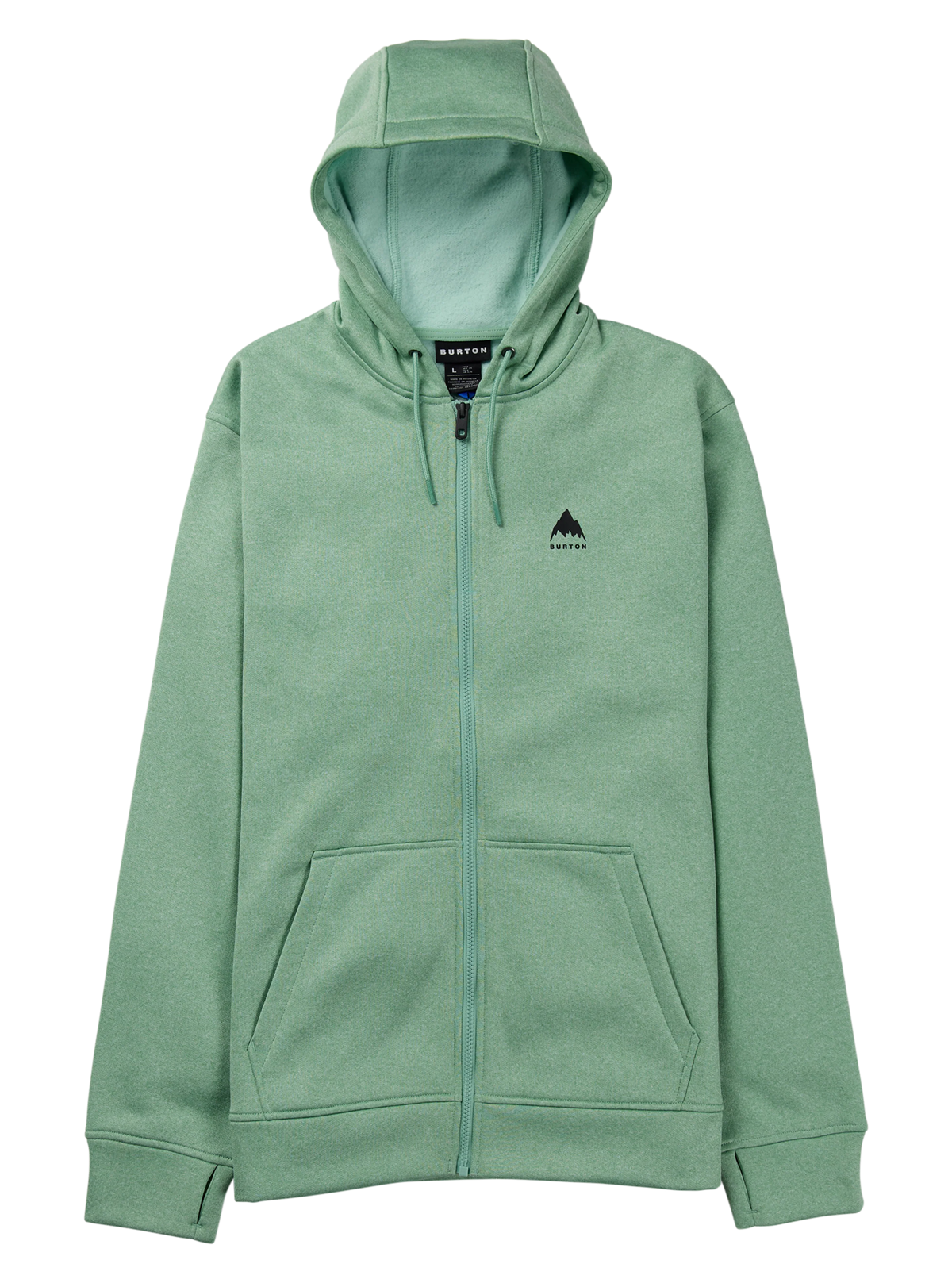 Men's Burton Oak Full-Zip Hoodie Sweatshirt | Burton.com Winter 2026