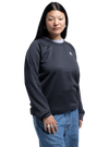 Product image of Women's Burton Oak Crewneck Fleece[Variant:True Black Heather]