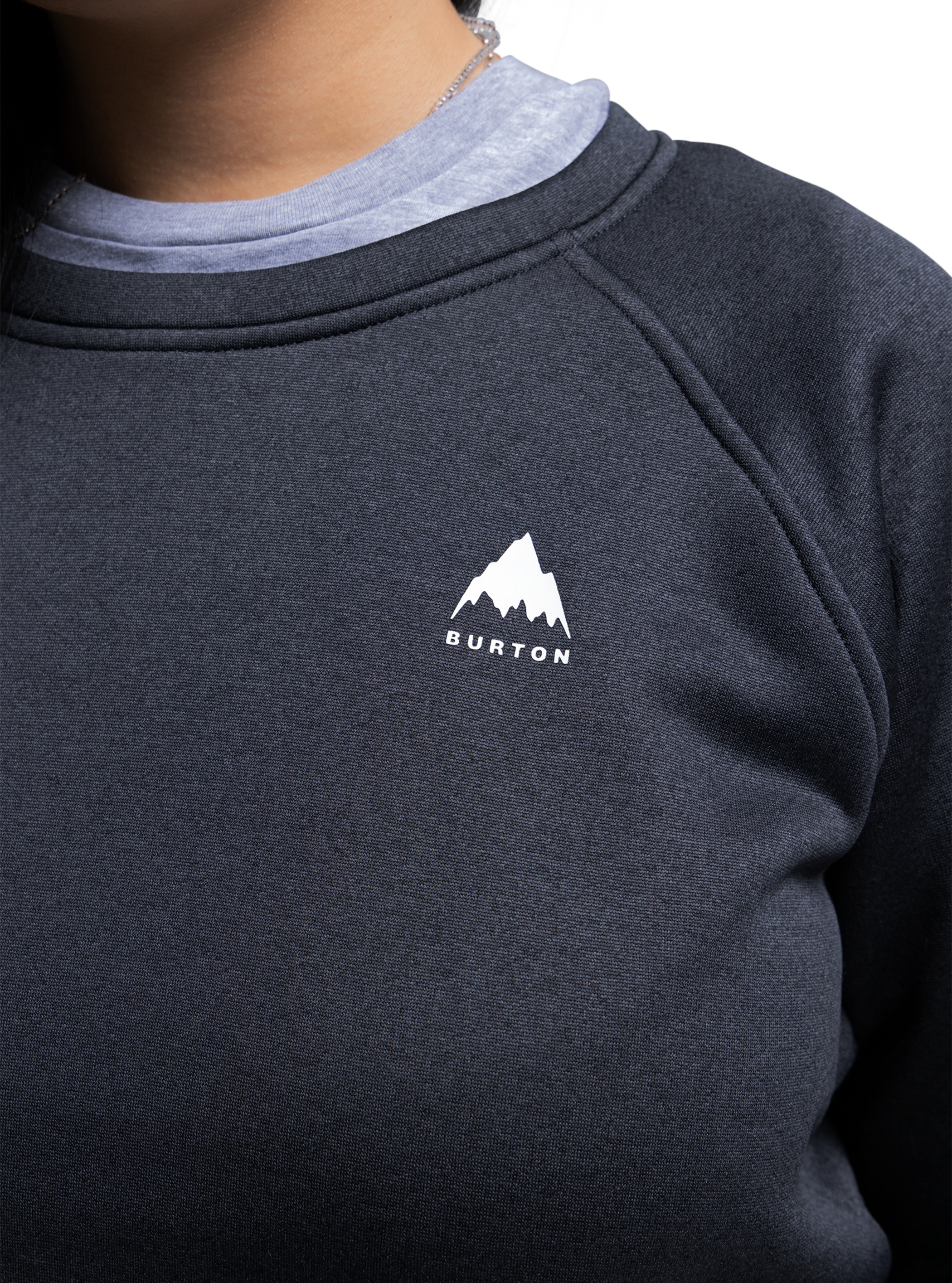 ウィメンズ Burton オーク クルーネック フリース