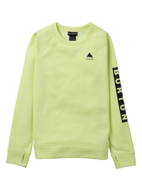 Product image of Women's Burton Oak Crewneck Fleece[Variant:Glow Yellow Green Heather]
