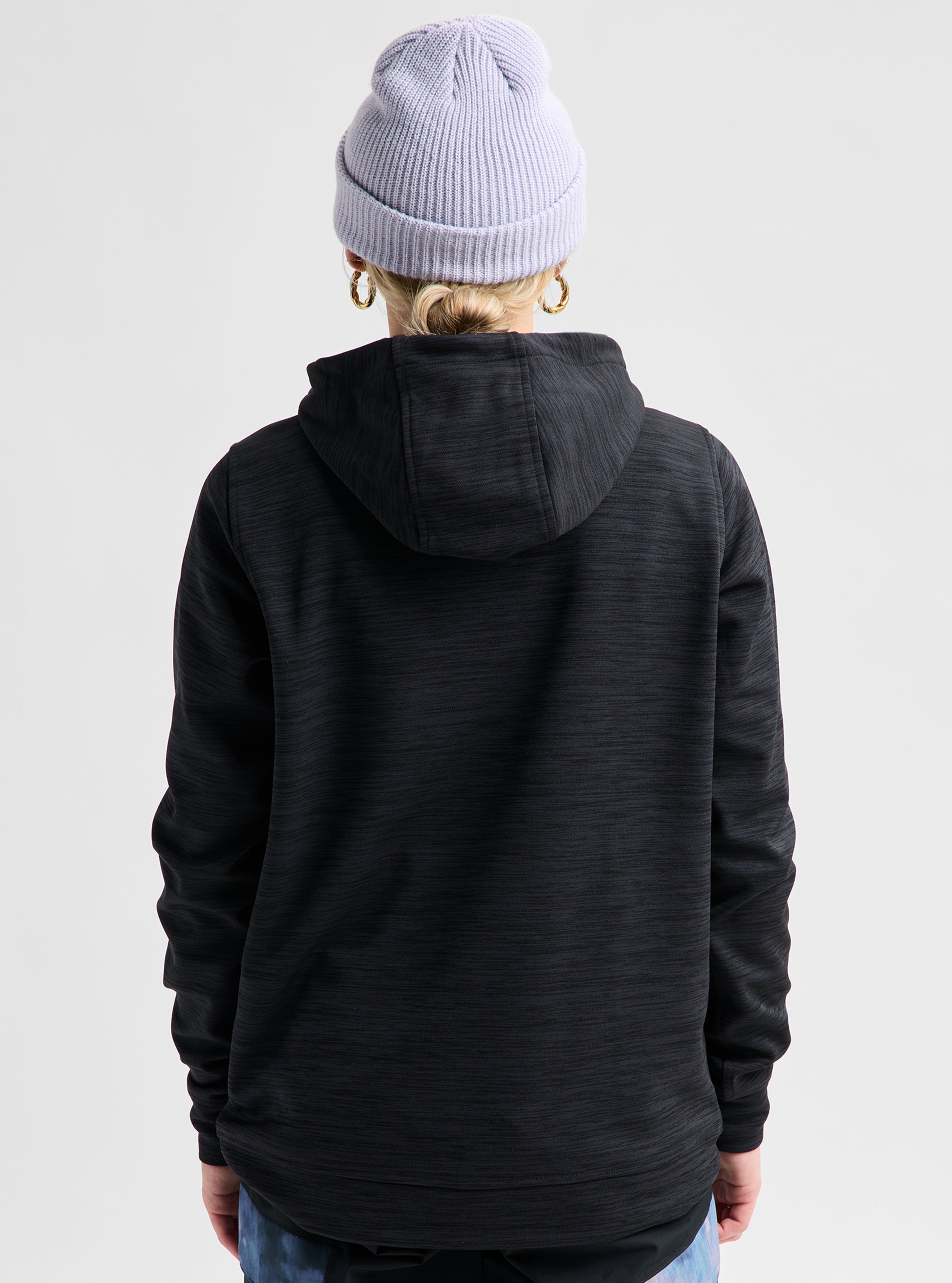 Product image of Women's Burton Oak Pullover Hoodie[Variant:True Black Heather]