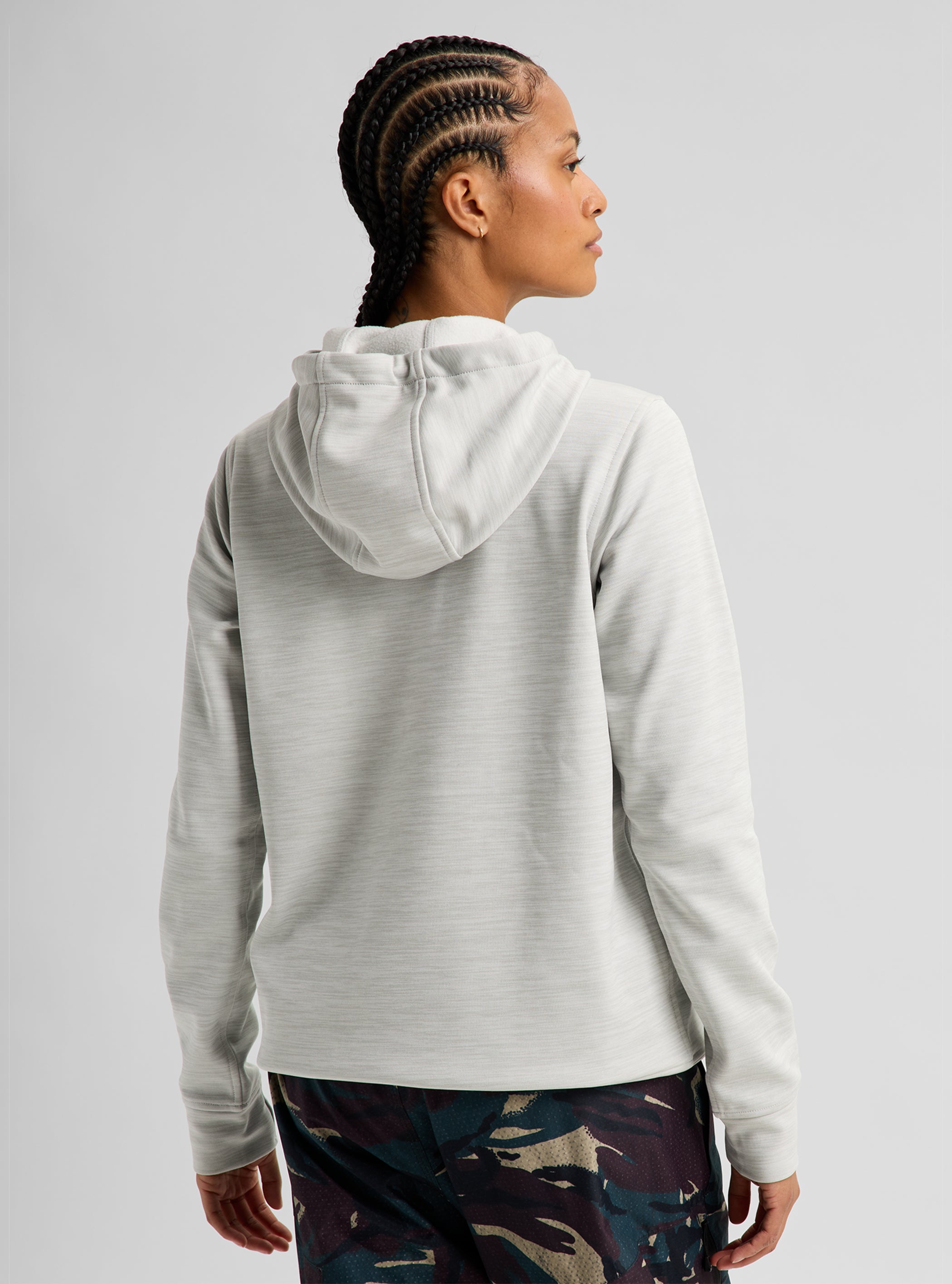 Product image of Women's Burton Oak Pullover Hoodie[Variant:Gray Cloud Heather]