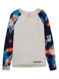 Product image of Women's Burton Roadie Base Layer Tech T-Shirt (Sample)[Variant:Stout White / Floral Blue]