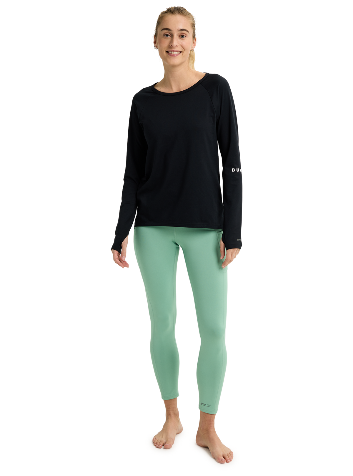 【サンプル】ウィメンズ Burton ローディー ベースレイヤー テック Tシャツ