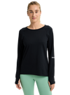 Product image of Women's Burton Roadie Base Layer Tech T-Shirt[Variant:True Black]