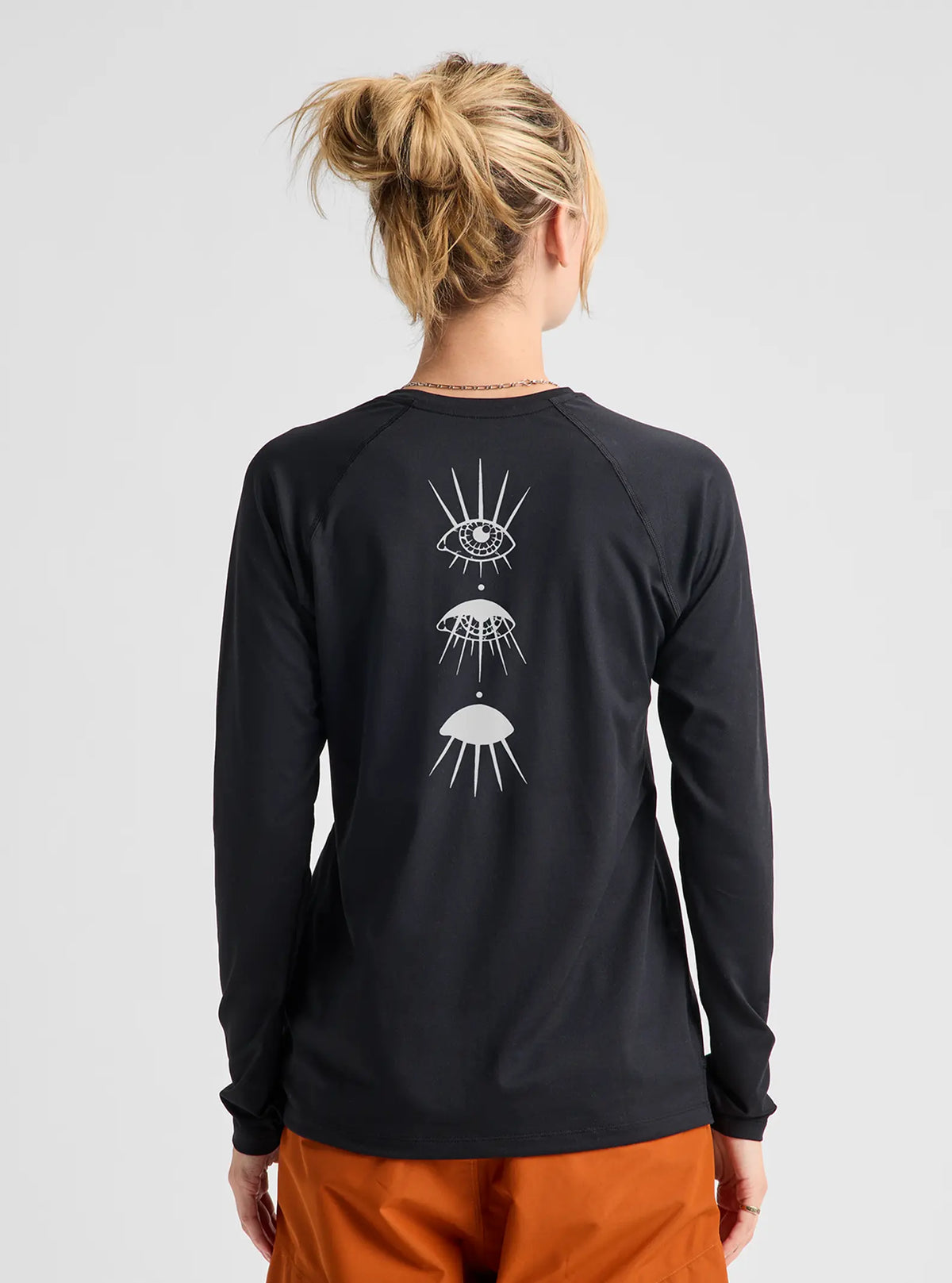 Product image of Women's Burton Roadie Base Layer Tech T-Shirt[Variant:True Black]