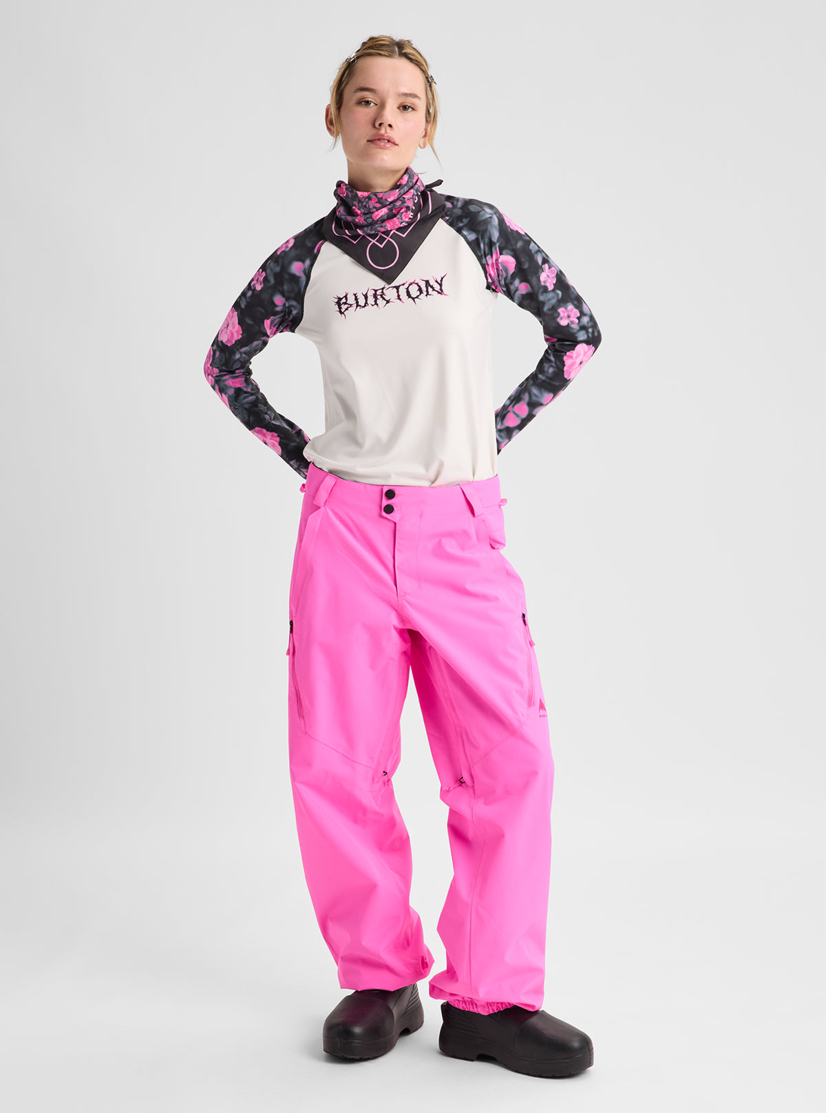 ウィメンズ Burton ローディー ベースレイヤー テック Tシャツ