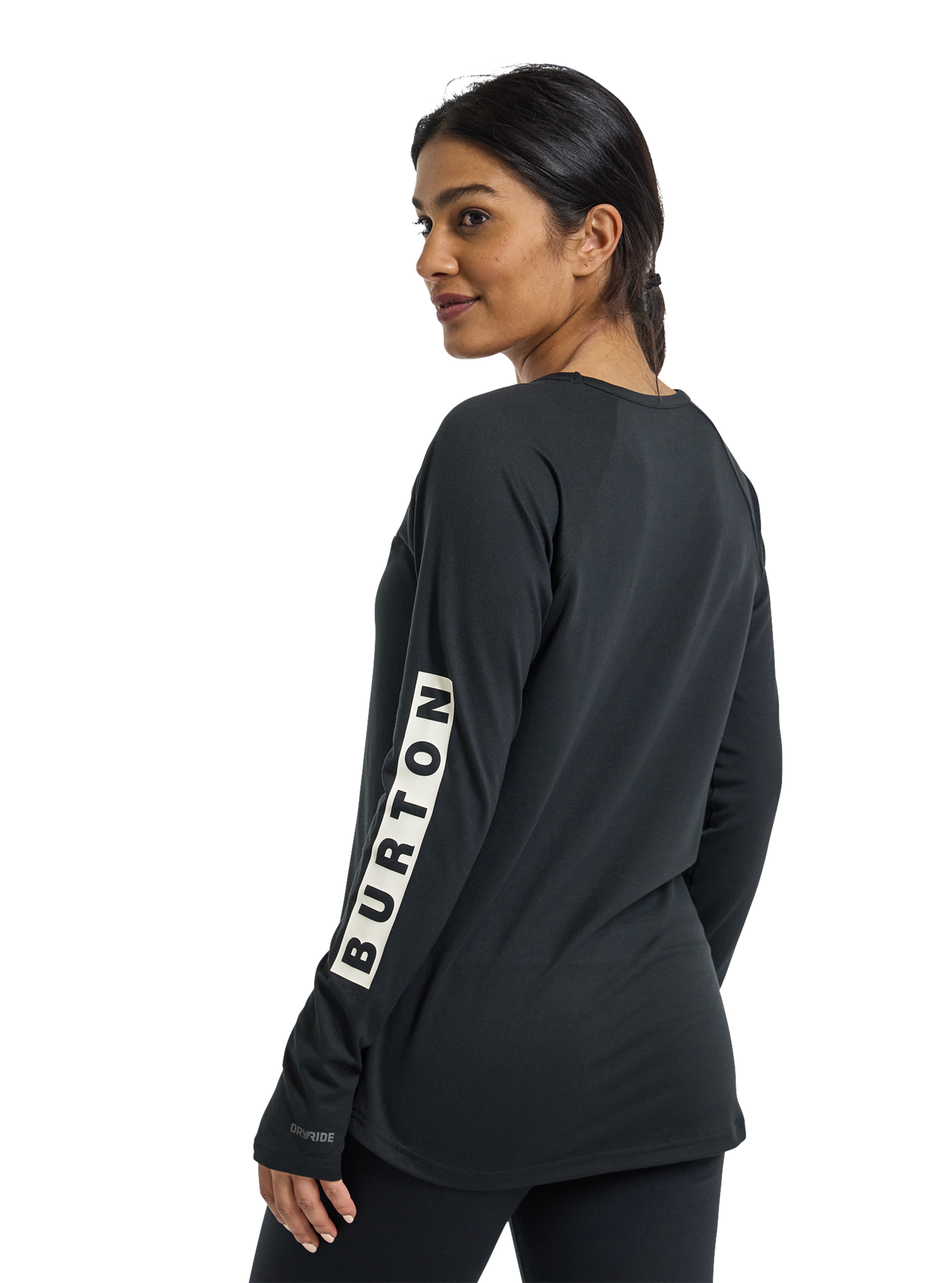 ウィメンズ Burton ローディー ベースレイヤー テック Tシャツ