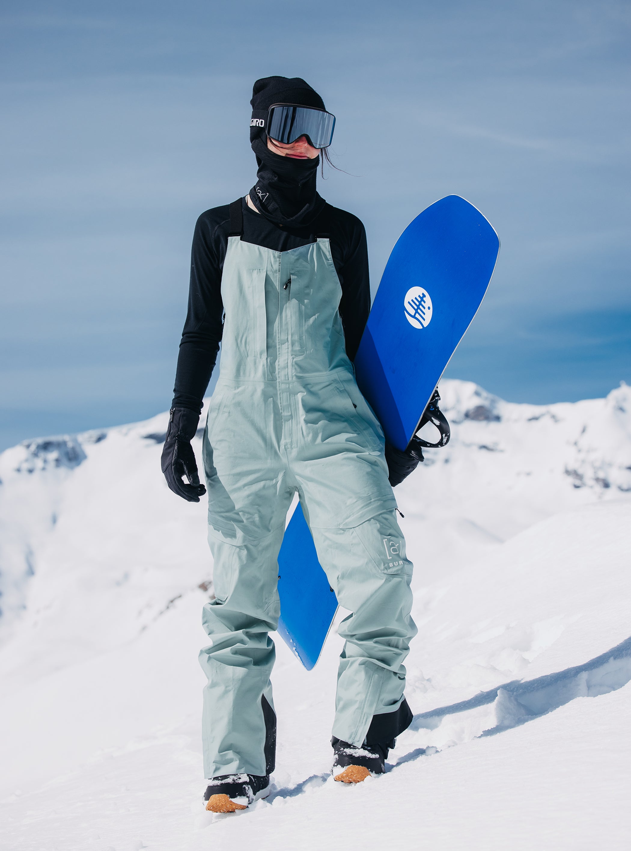 Product image of Women's Burton [ak] Kimmy GORE‑TEX 3L Stretch Bib Pants[Variant:Petrol Green]