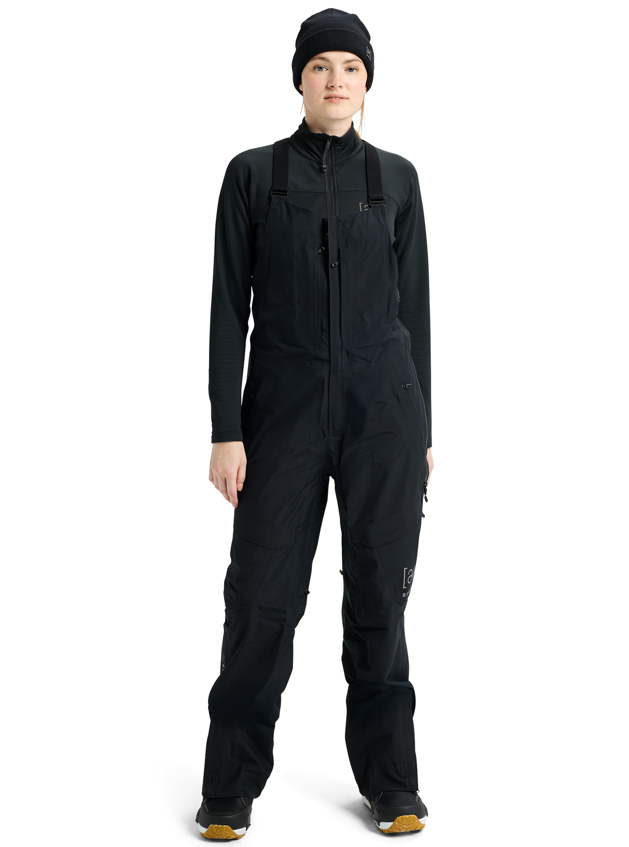 Product image of Women's Burton [ak] Kimmy GORE‑TEX 3L Stretch Bib Pants[Variant:True Black]