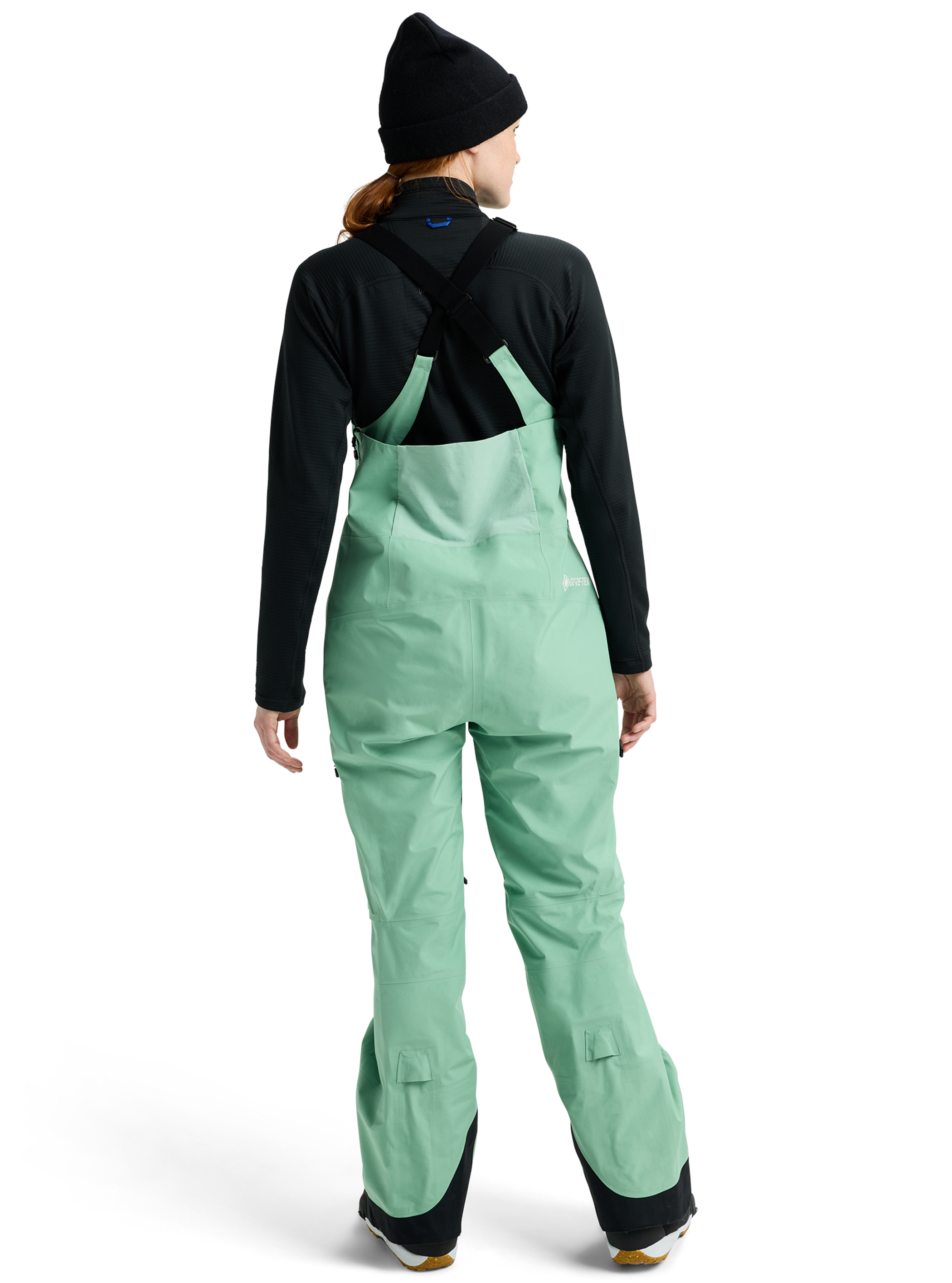 Product image of Women's Burton [ak] Kimmy GORE‑TEX 3L Stretch Bib Pants[Variant:Soft Sage]