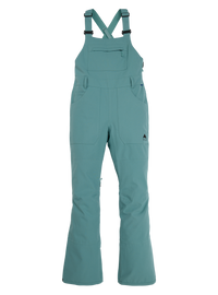 Product image of Women's Burton Avalon 2L Stretch Bib Pants[Variant:Rock Lichen]