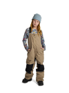 Product image of Kids' Burton Skylar 2L Bib Pants[Variant:Summit Taupe]
