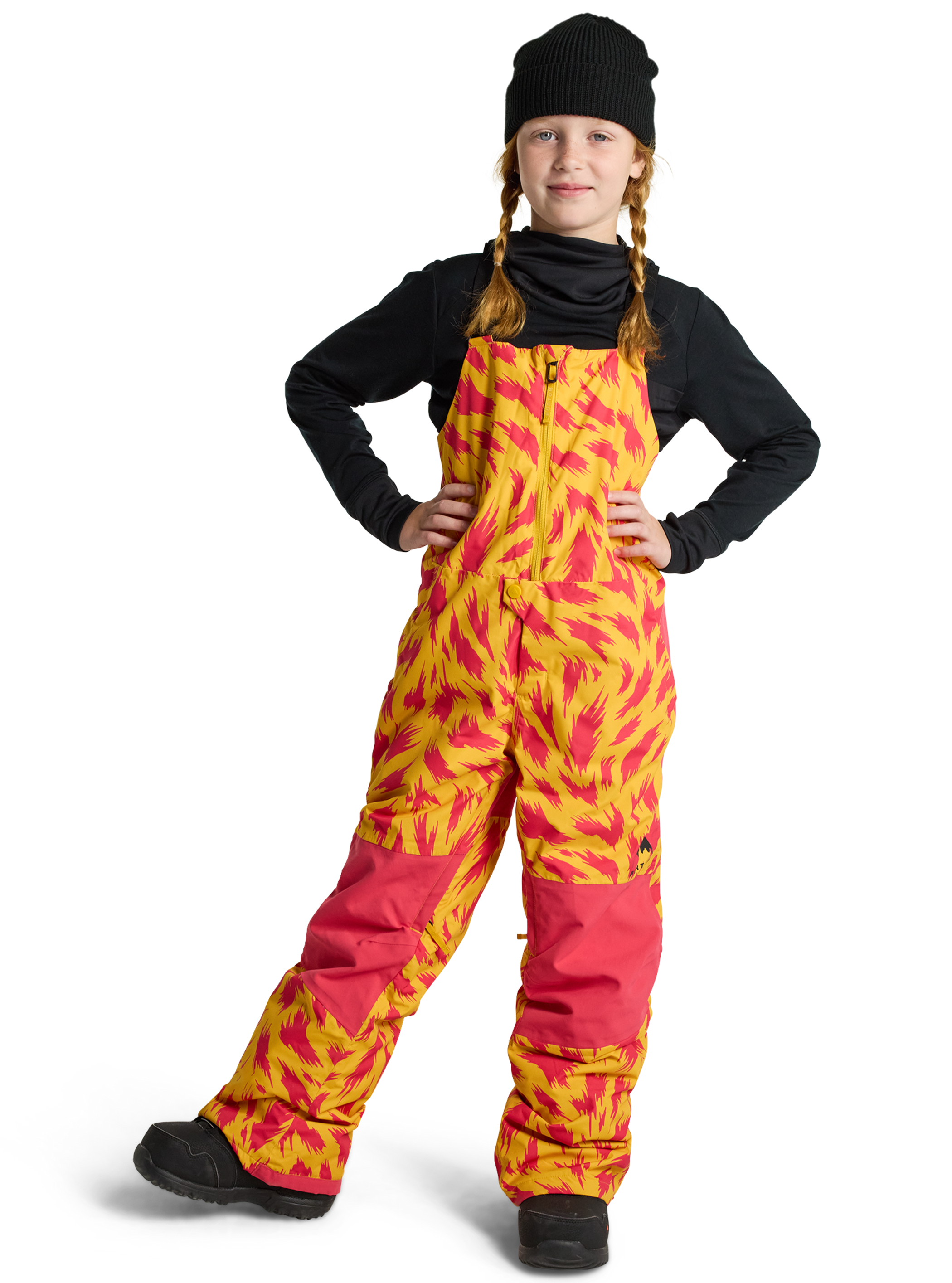 Product image of Kids' Burton Skylar 2L Bib Pants[Variant:Fur Goldenrod]