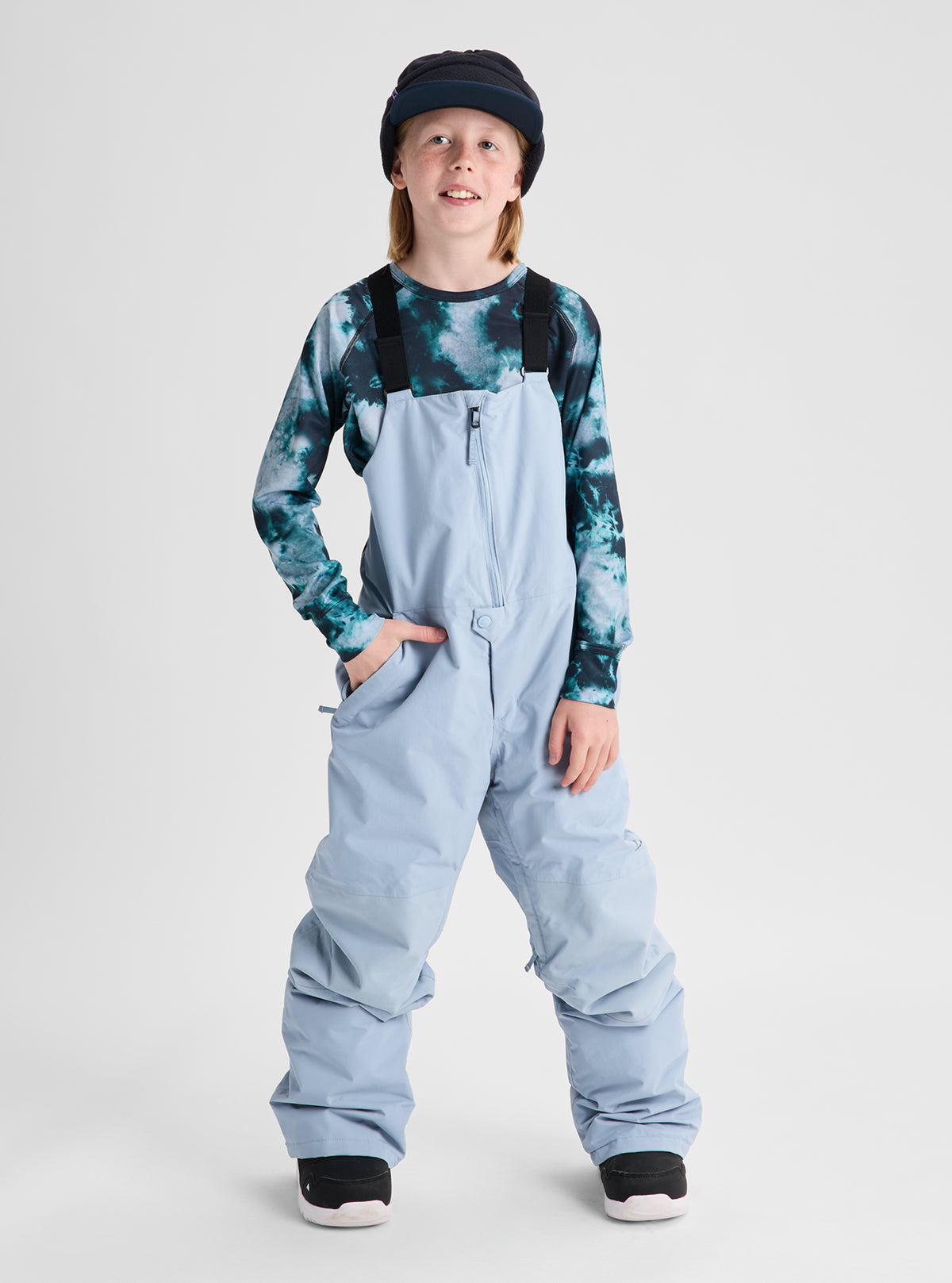Product image of Kids' Burton Skylar 2L Bib Pants[Variant:Dusty Blue]