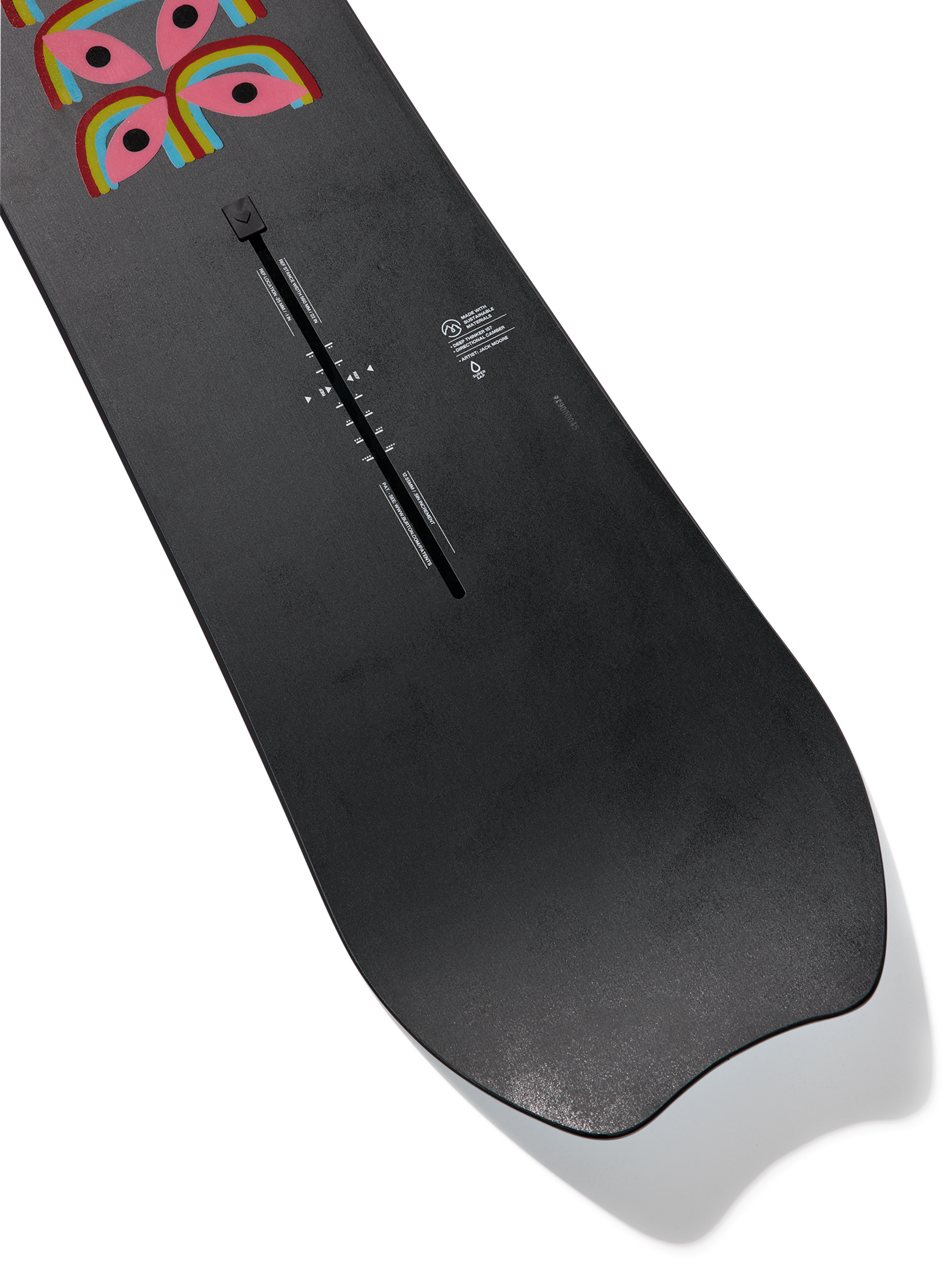 メンズ Burton ディープシンカー キャンバー スノーボード
