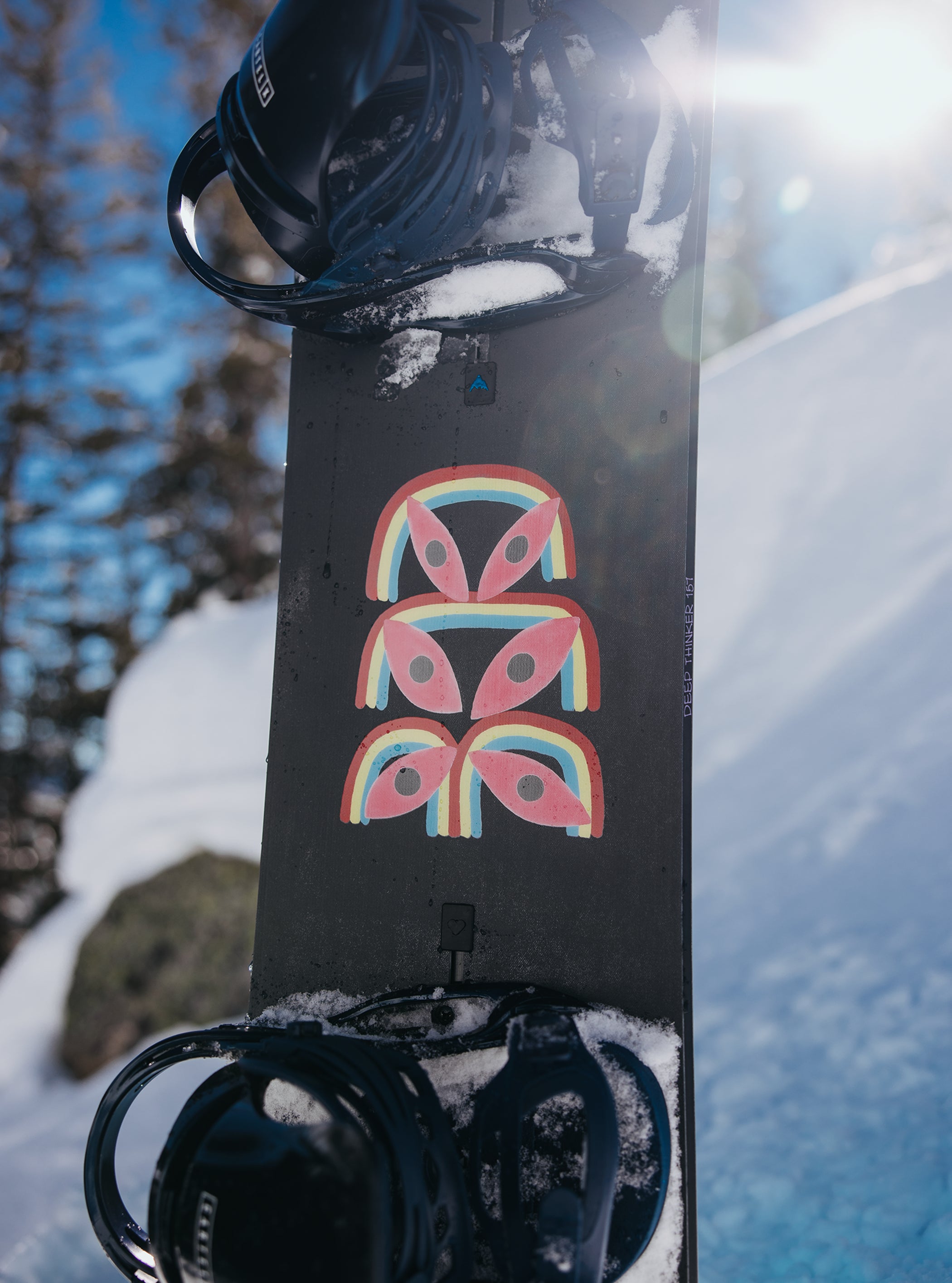 メンズ Burton ディープシンカー キャンバー スノーボード